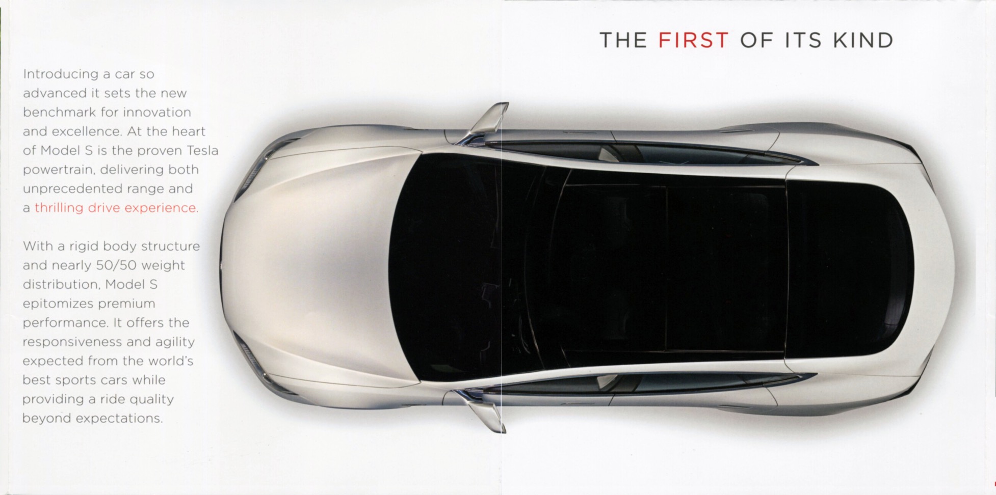 2012 Tesla Model S Brochure Page 2